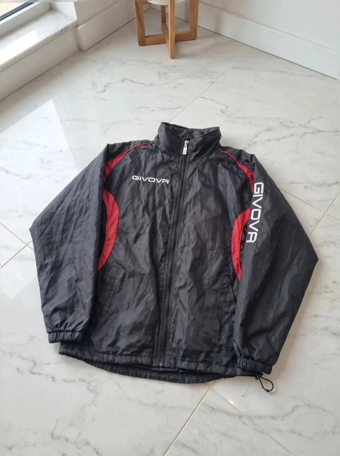 Veste Givova Rain Scudo Noire et rouge – Givova – taille M 3