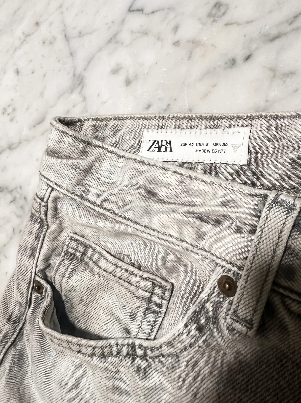 Jean Zara Gris – Zara – taille W31 | FR 40 3
