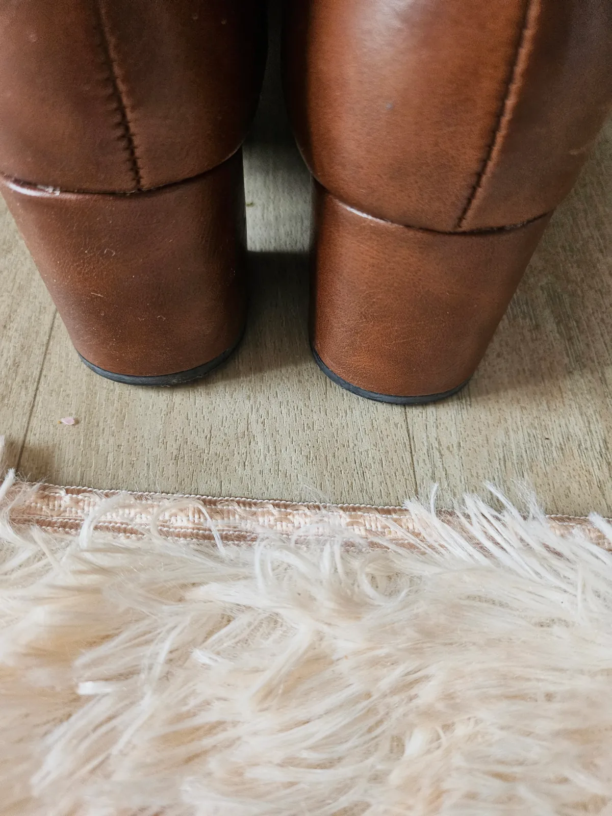 Bottines à talons marron en similicuir – Anna Field – taille EU 39 4