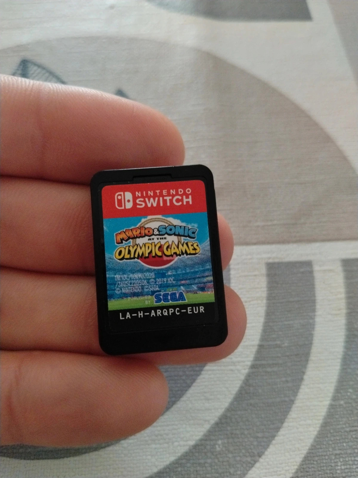 Jeu Nintendo Switch Mario et Sonic Tokyo 2020