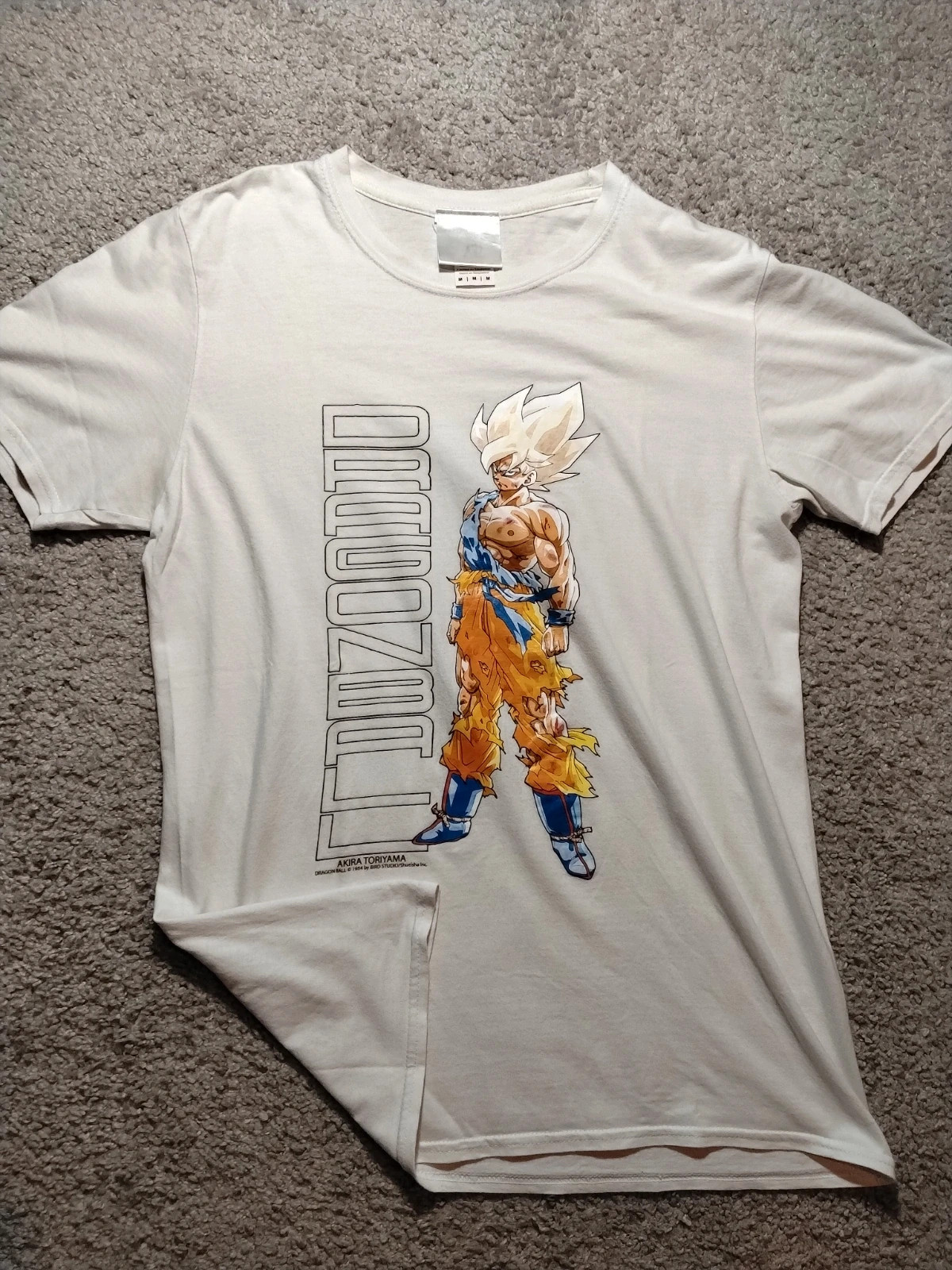 T-shirt gildan blanc coton taille M