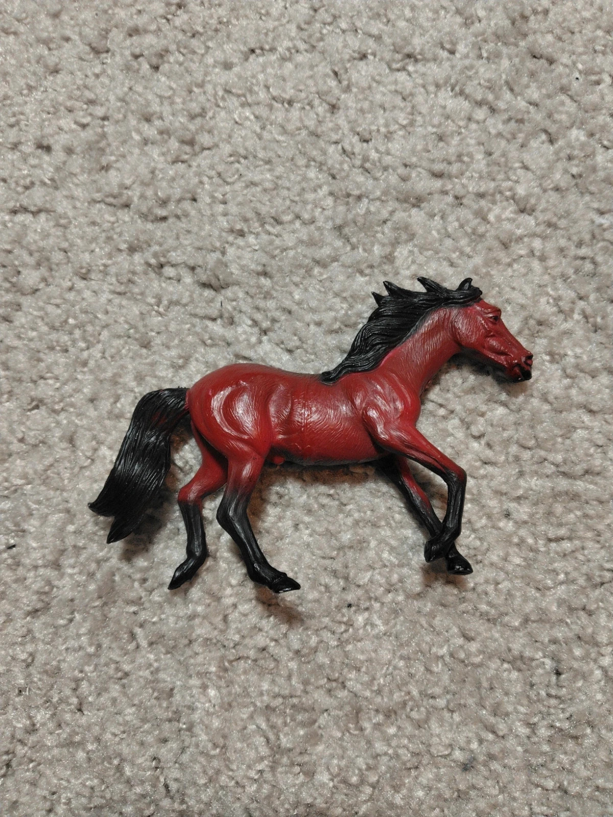 Figurine de cheval miniature bai cerise vintage – taille Taille unique 2