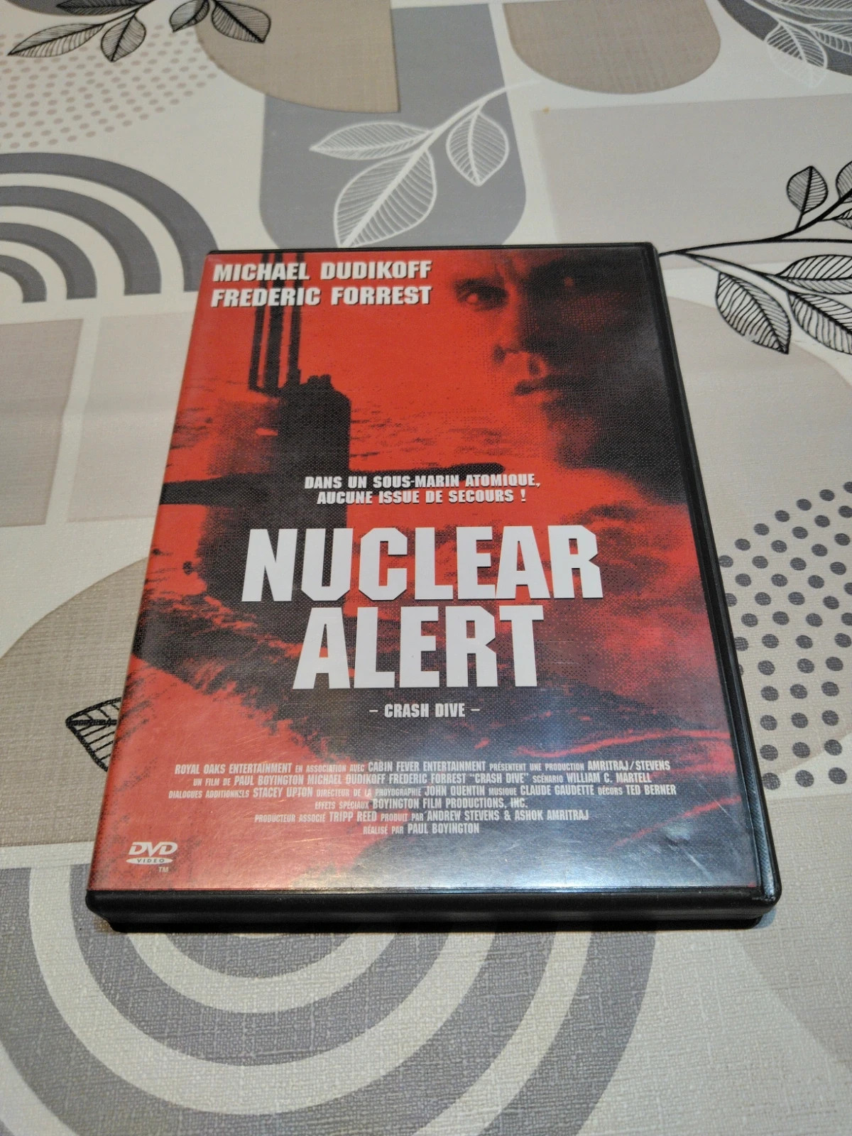 DVD Nuclear Alert Crash Dive Michael Dudikoff
