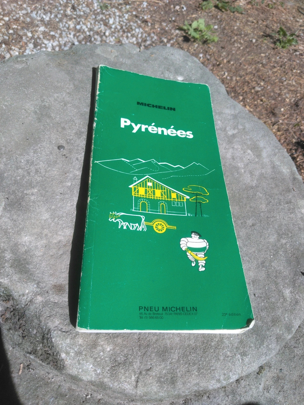 Guide Vert Michelin Pyrénées 23e Édition Vintage