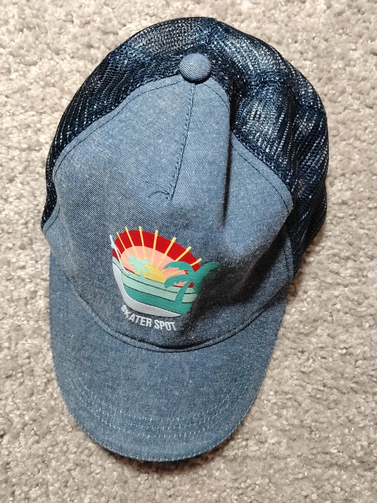 Casquette trucker "Skater Spot" Okaïdi - 52 cm (Enfant)