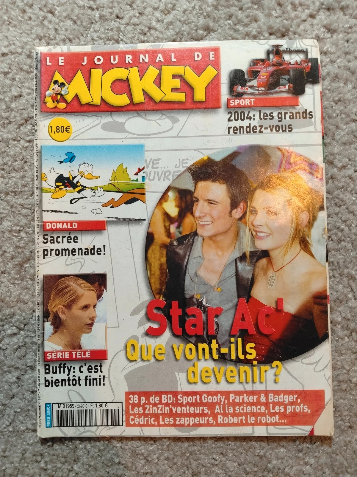 Le Journal de Mickey N° 2690 - 7 Janvier 2004