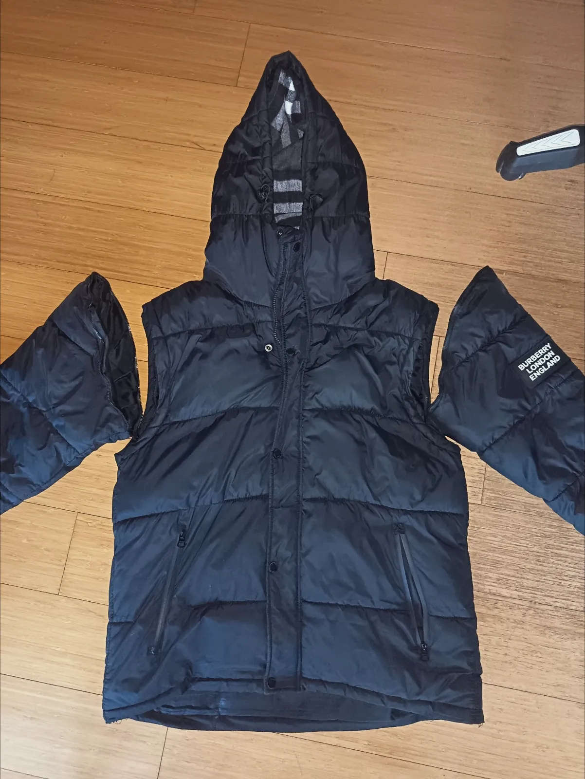 Doudoune Burberry Noir – Burberry – taille L 3
