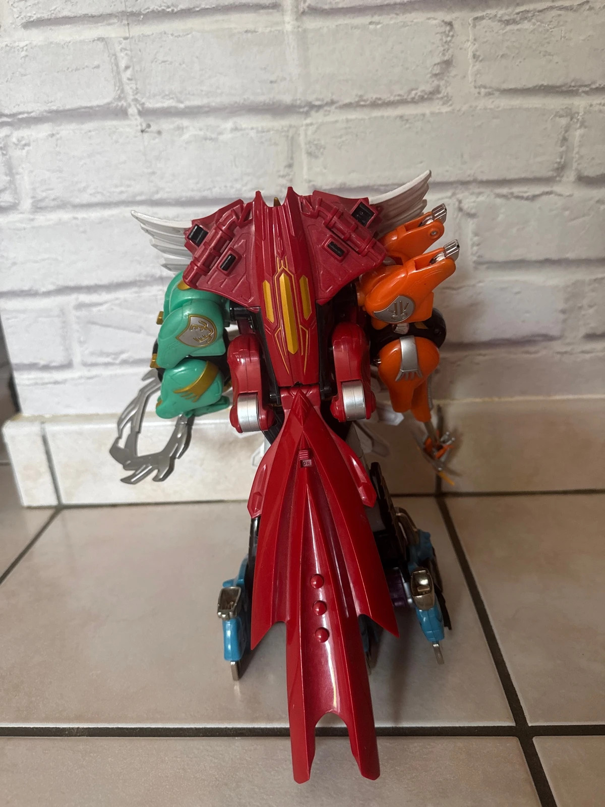 Power Rangers Wild Force Gaoranger DX Gao Icarus Isis Megazord Bandai Tokusatsu – Power Rangers – taille Taille unique 3