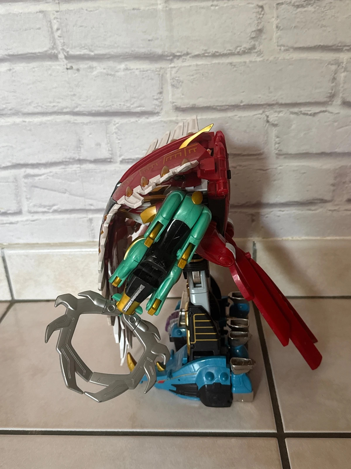 Power Rangers Wild Force Gaoranger DX Gao Icarus Isis Megazord Bandai Tokusatsu – Power Rangers – taille Taille unique 5