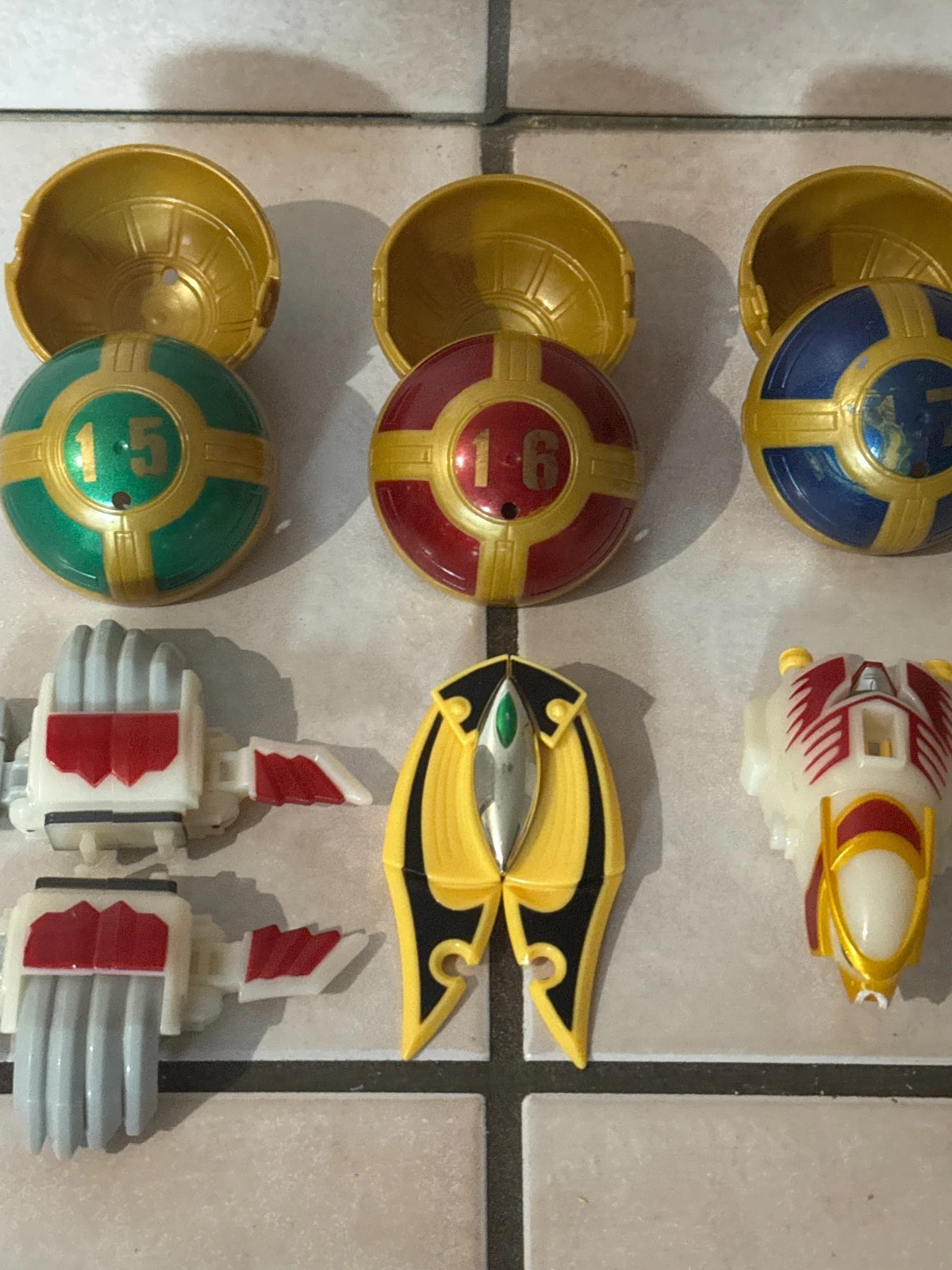 Bandai Power Rangers Ninja Storm Hurricaneger Dx Tri Condor Megazord – Power Rangers – taille Taille unique 3