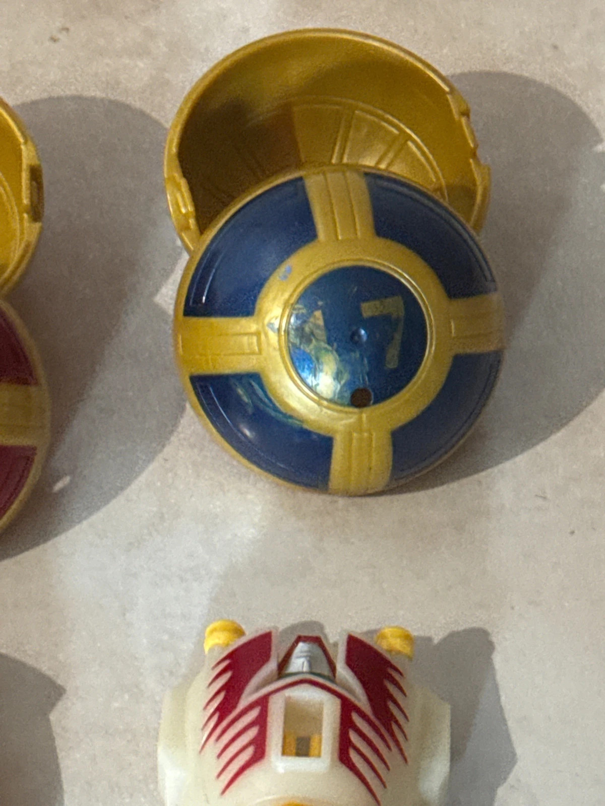 Bandai Power Rangers Ninja Storm Hurricaneger Dx Tri Condor Megazord – Power Rangers – taille Taille unique 5