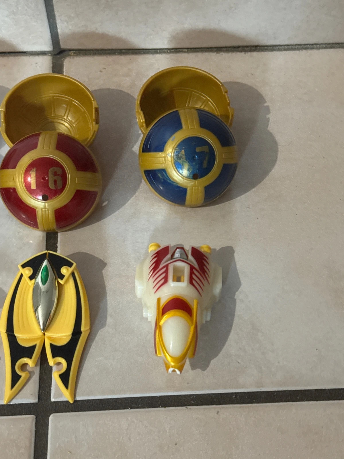 Bandai Power Rangers Ninja Storm Hurricaneger Dx Tri Condor Megazord – Power Rangers – taille Taille unique 4