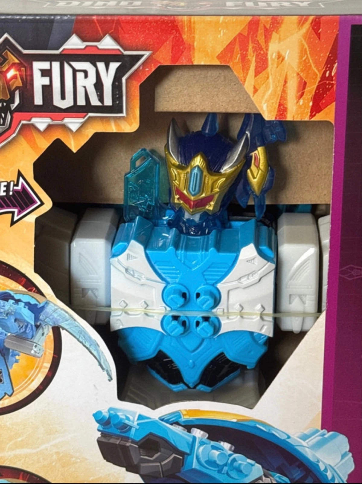 Power Rangers Dino Fury Zord Link Ptera Freeze Zord Numéro 5, Neuf en boite scellée – Power Rangers – taille Taille unique 2