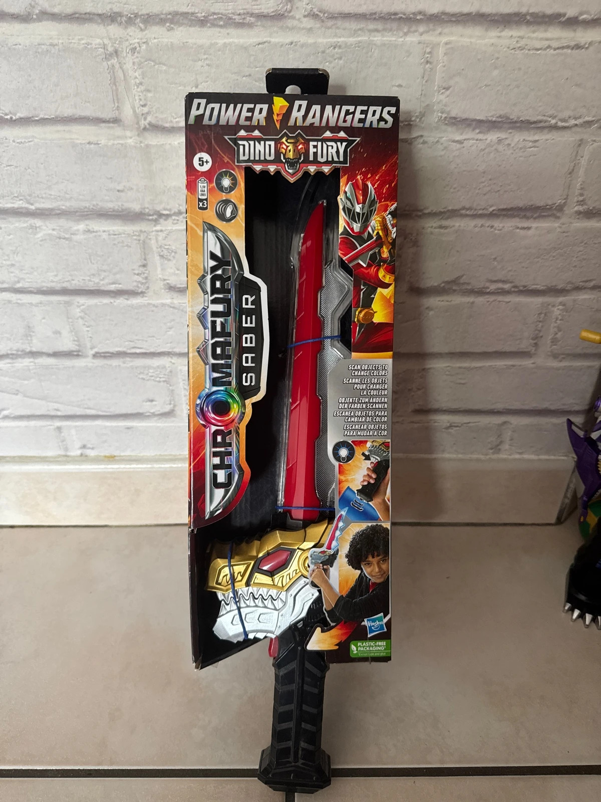 Epée Power Rangers Dino Fury Chromafury Neuve dans son emballage d’origine scellé – Power Rangers – taille Taille unique 2