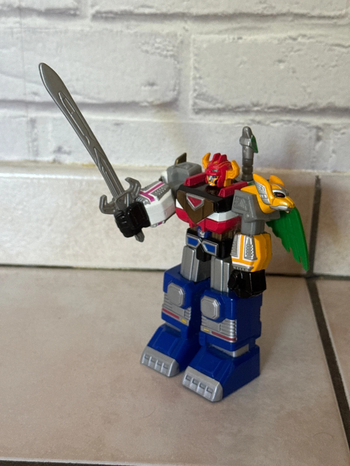 Megazord Power Rangers Lost Galaxy 1998 15cm – Power Rangers – taille Taille unique 5