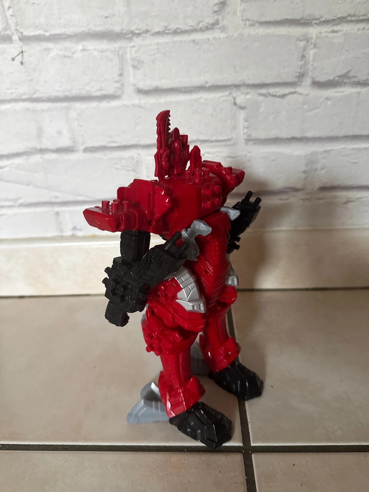 Power Rangers Dino Fury T-Rex Champion Zord Morphender Dino 25cm – Power Rangers – taille Taille unique 4