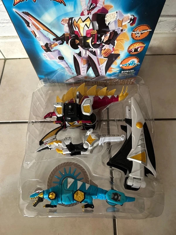 Power Rangers Dino Thunder Abaranger DX Killeroh Megazord Chogokin Bandai avec boîte et cale – Power Rangers – taille Taille unique 4