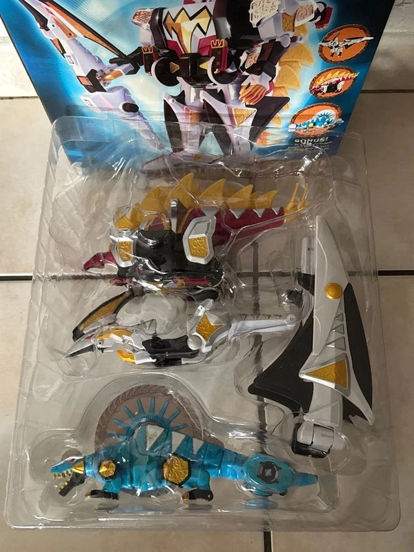 Power Rangers Dino Thunder Abaranger DX Killeroh Megazord Chogokin Bandai avec boîte et cale – Power Rangers – taille Taille unique 3