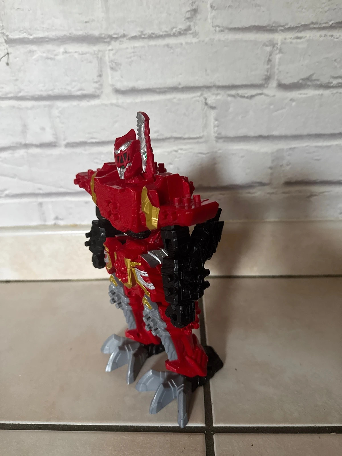 Power Rangers Dino Fury T-Rex Champion Zord Morphender Dino 25cm – Power Rangers – taille Taille unique 5