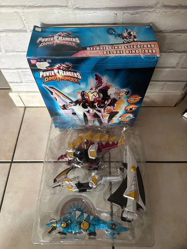 Power Rangers Dino Thunder Abaranger DX Killeroh Megazord Chogokin Bandai avec boîte et cale – Power Rangers – taille Taille unique 2