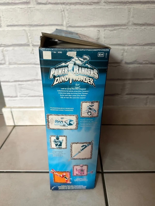 Power Rangers Dino Thunder Abaranger DX Killeroh Megazord Chogokin Bandai avec boîte et cale – Power Rangers – taille Taille unique 5