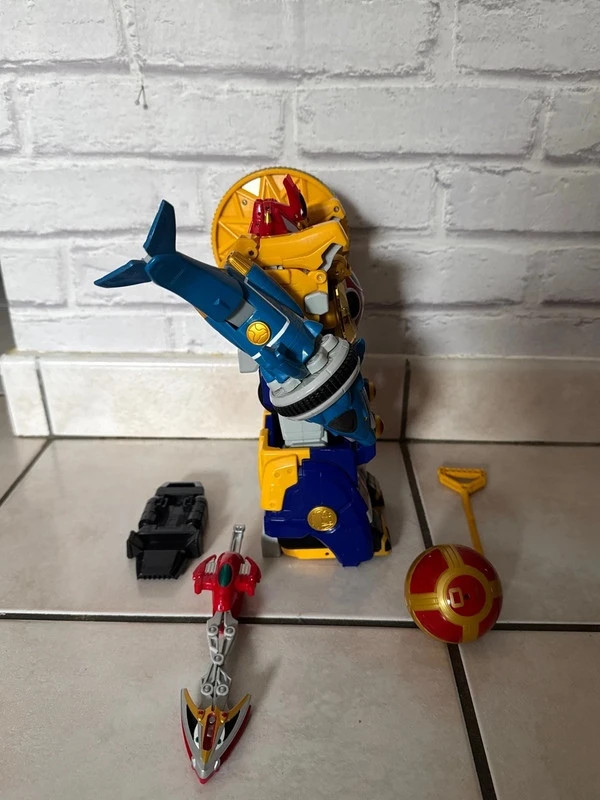 Power Rangers Ninja Storm Deluxe Storm Megazord Bandai 2002 – Power Rangers – taille Taille unique 3