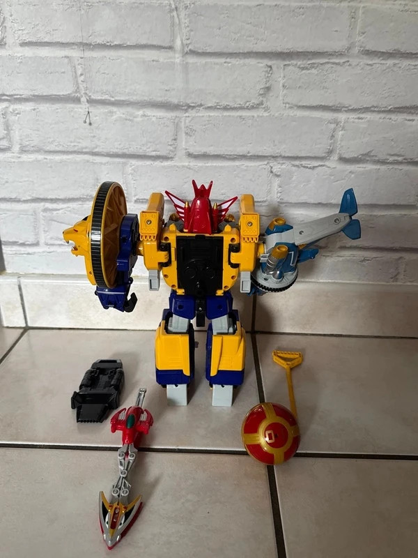 Power Rangers Ninja Storm Deluxe Storm Megazord Bandai 2002 – Power Rangers – taille Taille unique 4