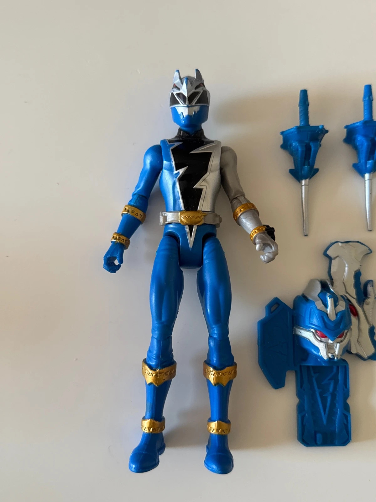 Figurine Power Rangers Dino Fury Bleu 15cm – Power Rangers – taille Taille unique 3