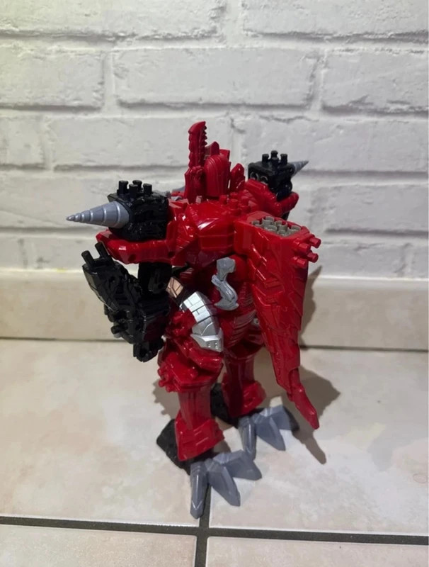 Power Rangers Dino Fury T-Rex Champion Zord Morphender Dino 25cm – Power Rangers – taille Taille unique 4