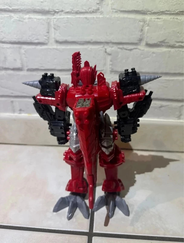 Power Rangers Dino Fury T-Rex Champion Zord Morphender Dino 25cm – Power Rangers – taille Taille unique 5