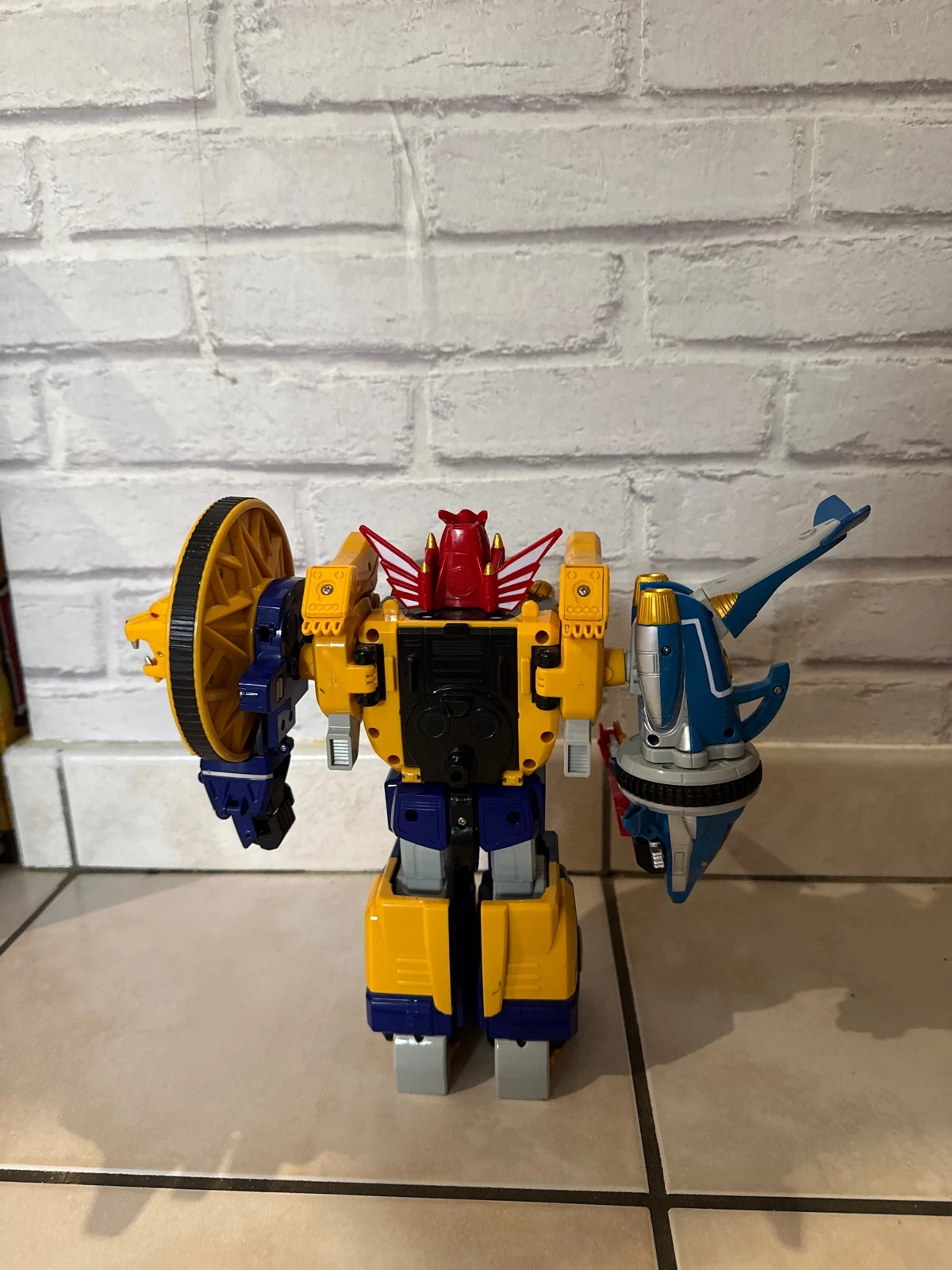 Power Rangers Ninja Storm Deluxe Storm Megazord Bandai 2002 – Power Rangers – taille Taille unique 5