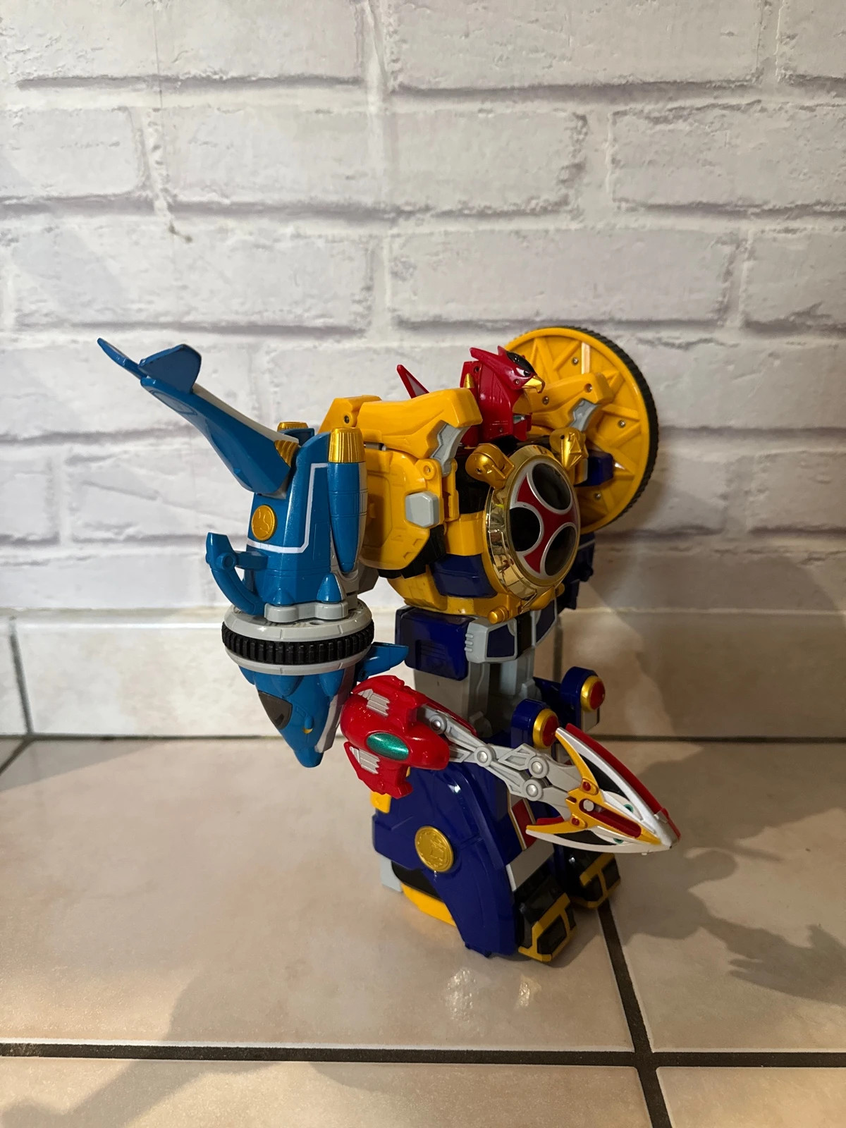 Power Rangers Ninja Storm Deluxe Storm Megazord Bandai 2002 – Power Rangers – taille Taille unique 3