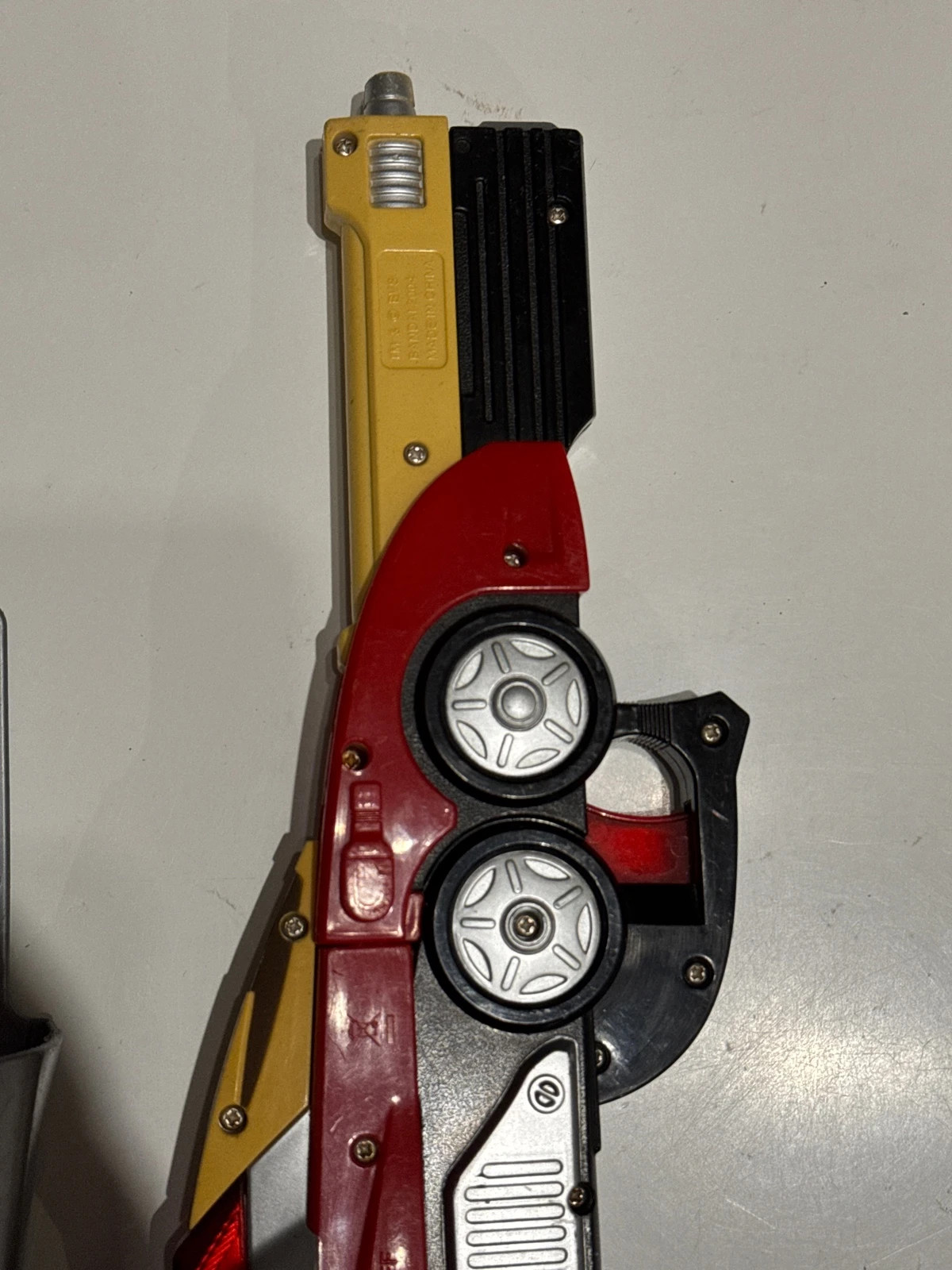 Pistolet amovible Power Rangers SPD Red Ranger Delta Blaster lumières et sons avec holster – Power Rangers – taille Taille unique 5