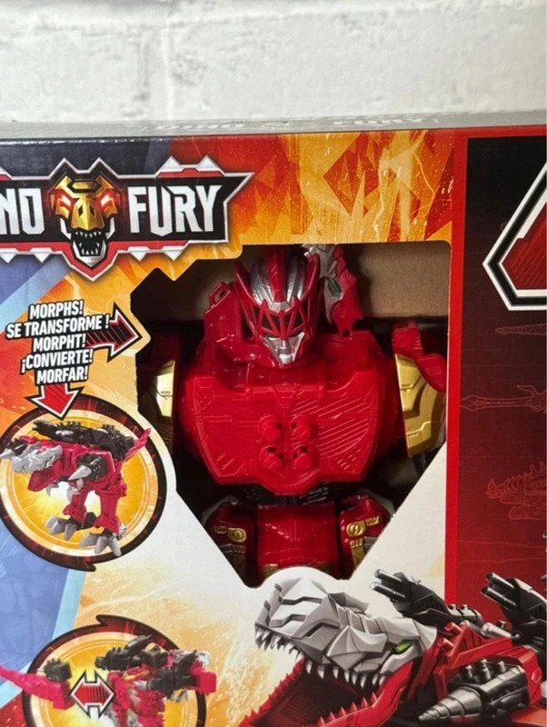 Power Rangers Dino Fury zord Link T-Rex Champion Zord numéro 1 Neuf en boîte scellée – Power Rangers – taille Taille unique 2