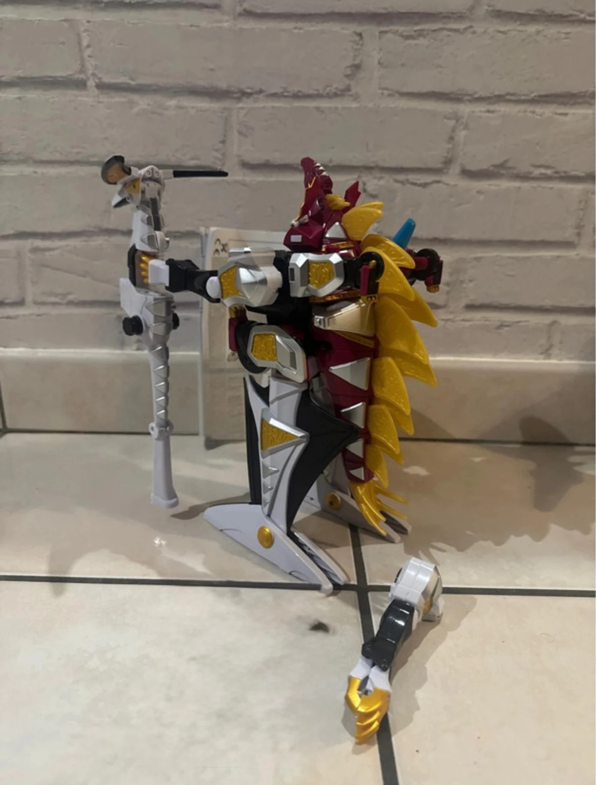 Power Rangers Dino Thunder Abaranger DX Killeroh Megazord Chogokin Bandai – Power Rangers – taille Taille unique 4