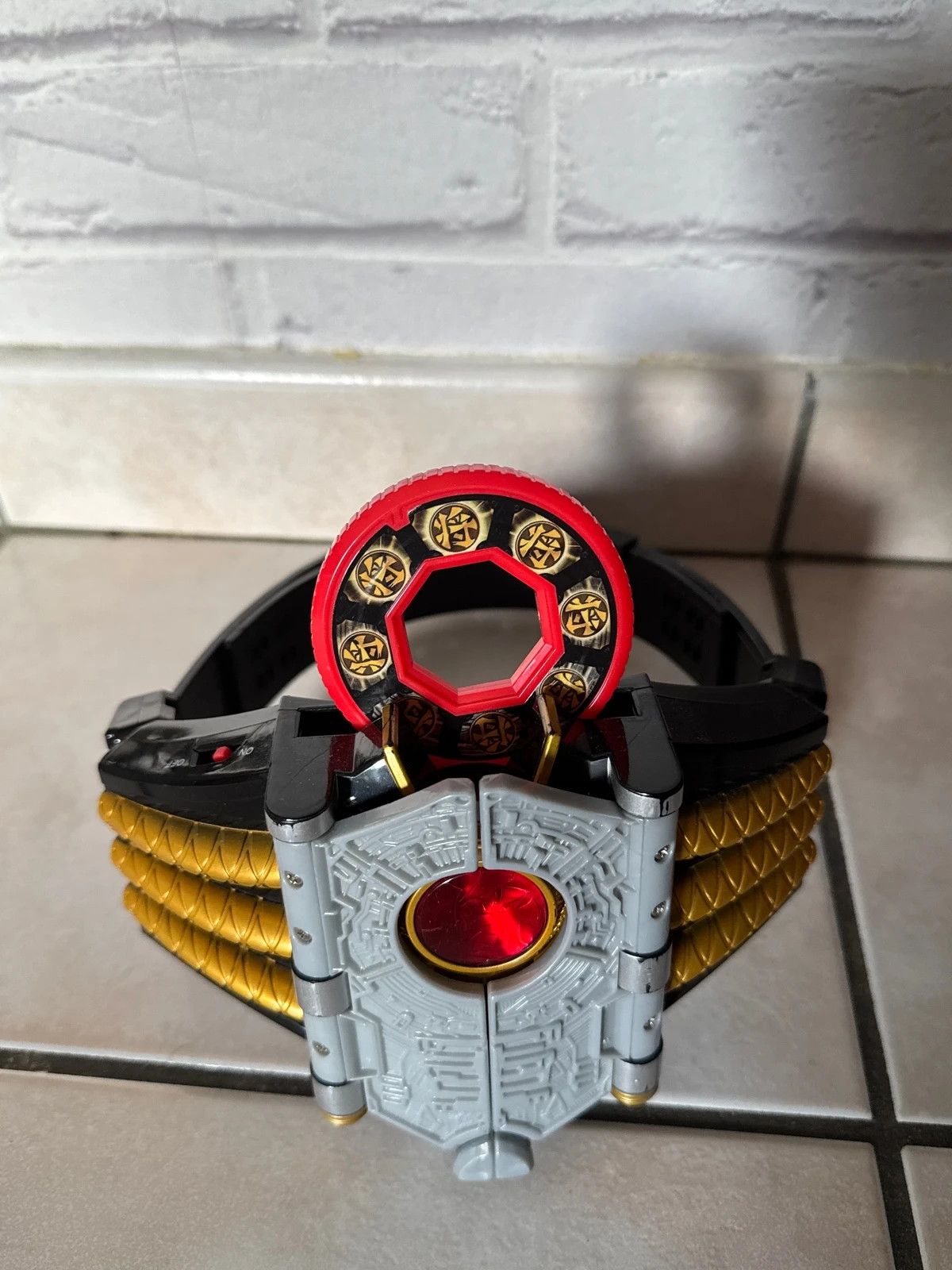 Ceinture électronique Power Rangers Samouraï - Ceinture Shogun Buckle – Power Rangers – taille Taille unique 4