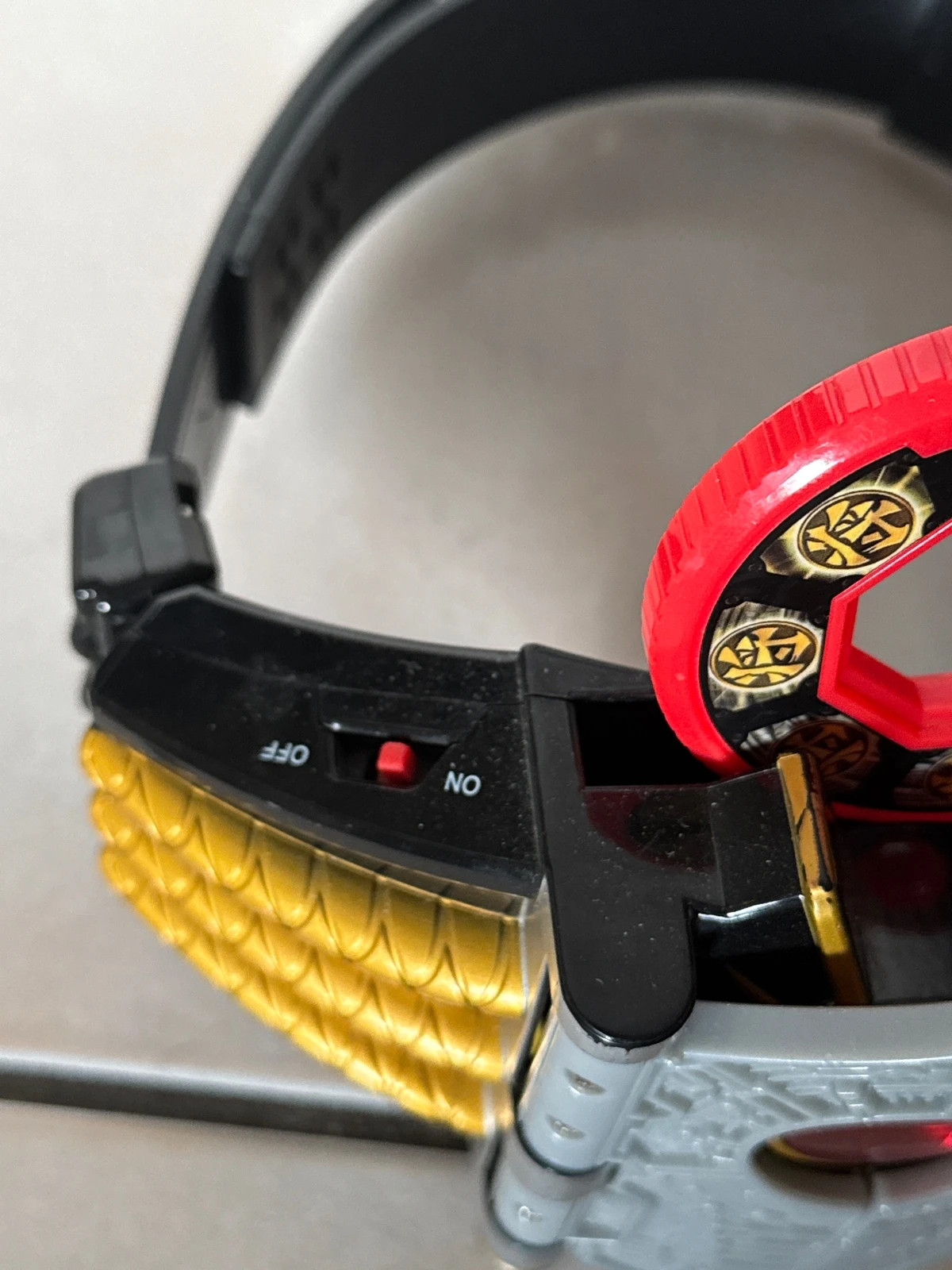 Ceinture électronique Power Rangers Samouraï - Ceinture Shogun Buckle – Power Rangers – taille Taille unique 5