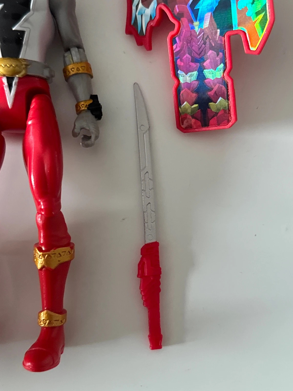 Figurine Power Rangers Dino Fury Rouge 15cm – Power Rangers – taille Taille unique 4