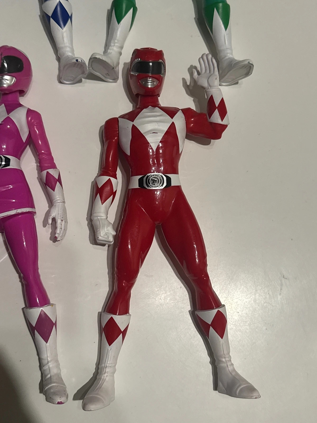 Figurines Power Rangers Mighty Morphin lot de 4 24cm – Power Rangers – taille Taille unique 3