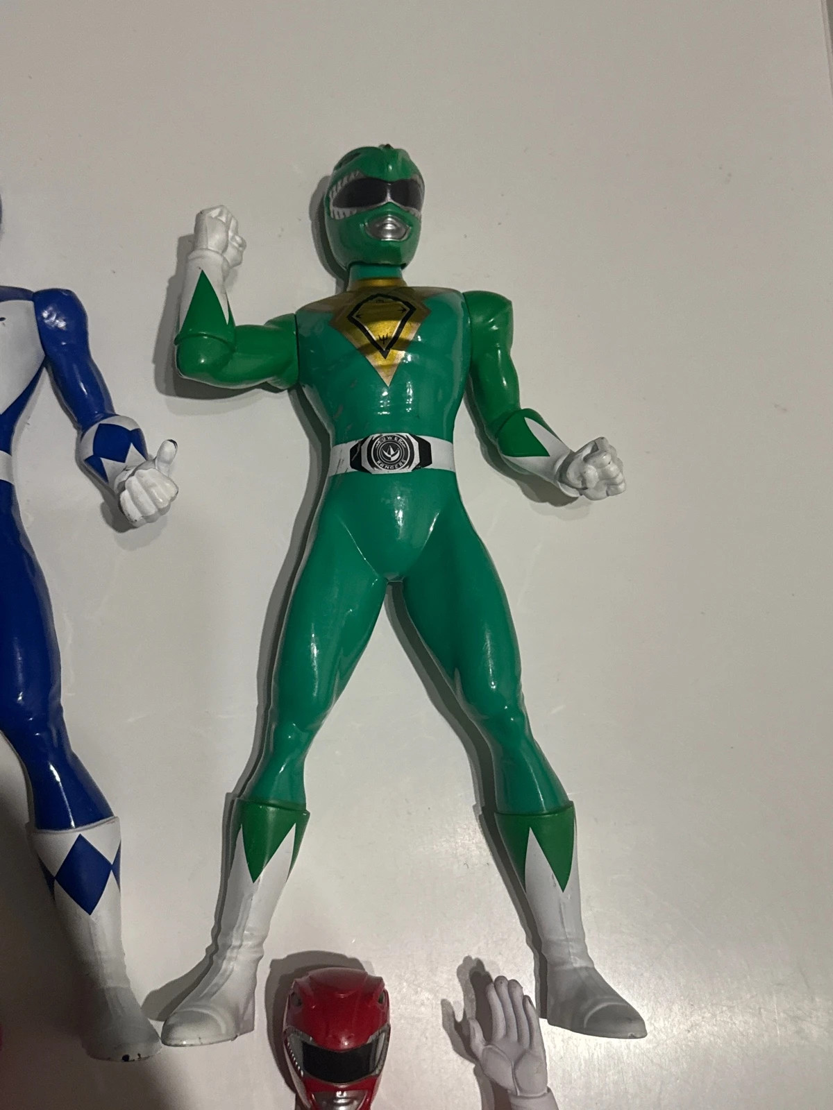 Figurines Power Rangers Mighty Morphin lot de 4 24cm – Power Rangers – taille Taille unique 4