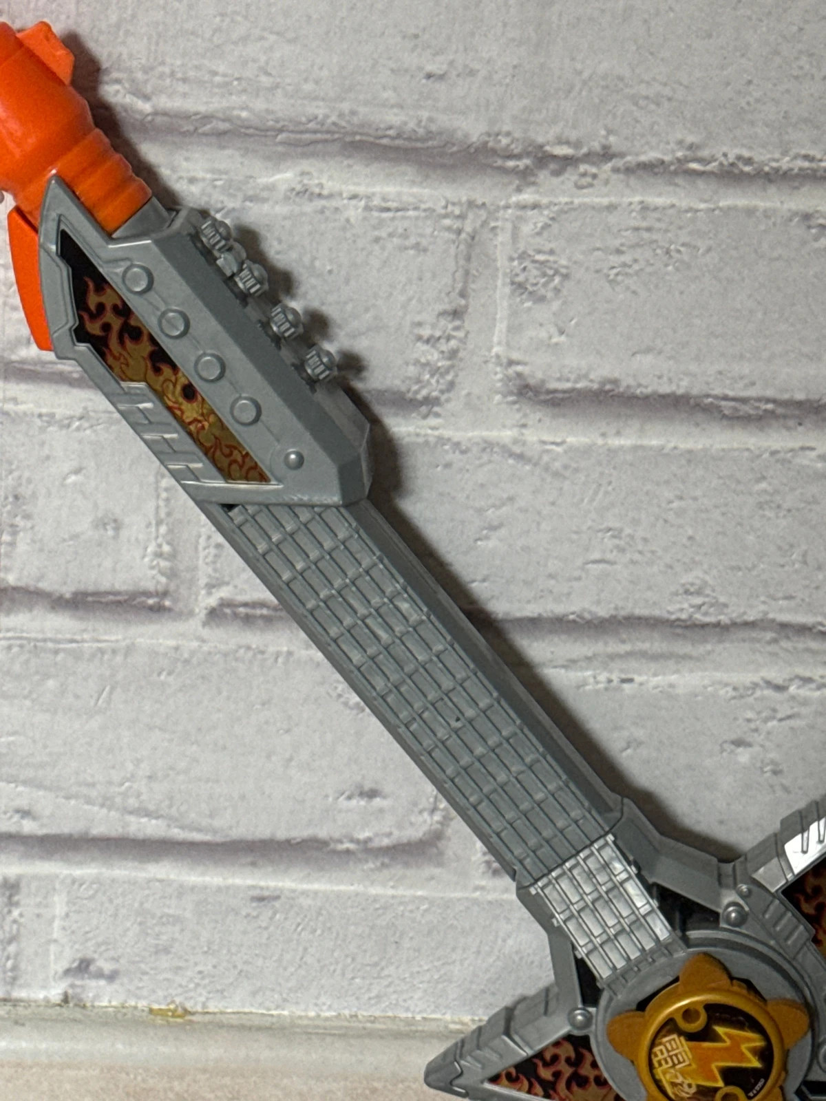 Power Rangers Super Ninja Steel - DX Rockstorm Guitar 48cm – Power Rangers – taille Taille unique 4