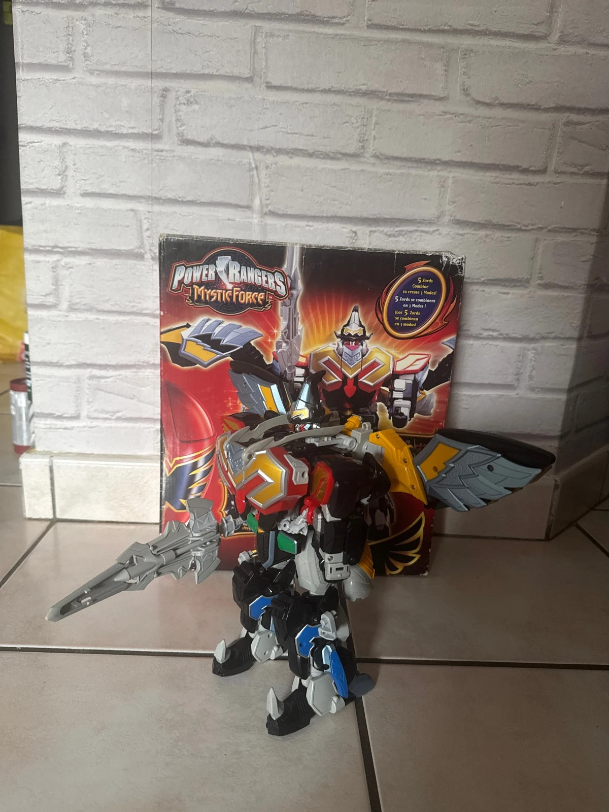 Power Rangers Mystic Force Magiranger DX MagiKing Titan Megazord complet en boîte mais sans sa cale – Power Rangers – taille Taille unique 2