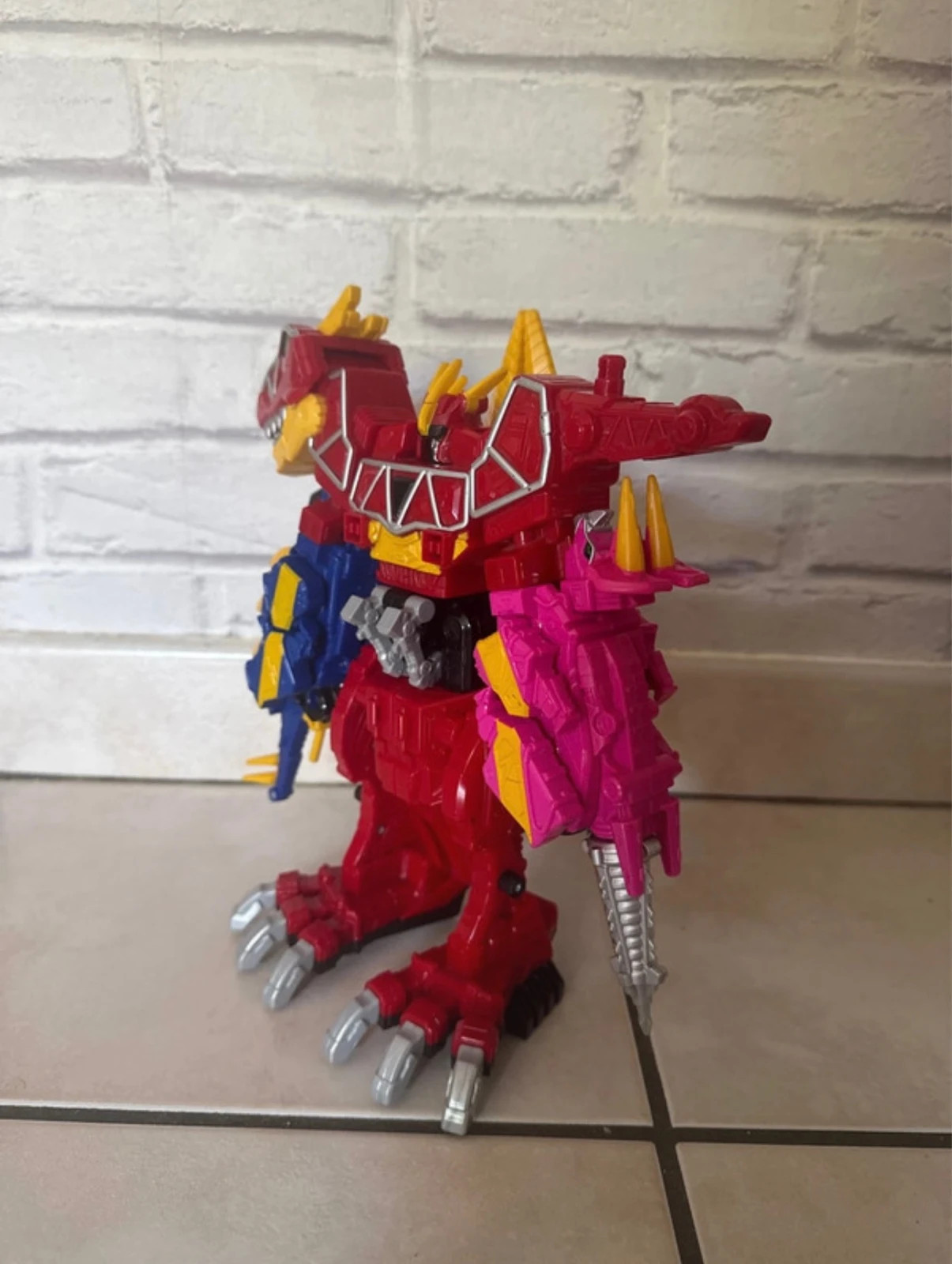Power Rangers Bandai 2015 Dino Fury Dino Charge DX Megazord – Power Rangers – taille Taille unique 2