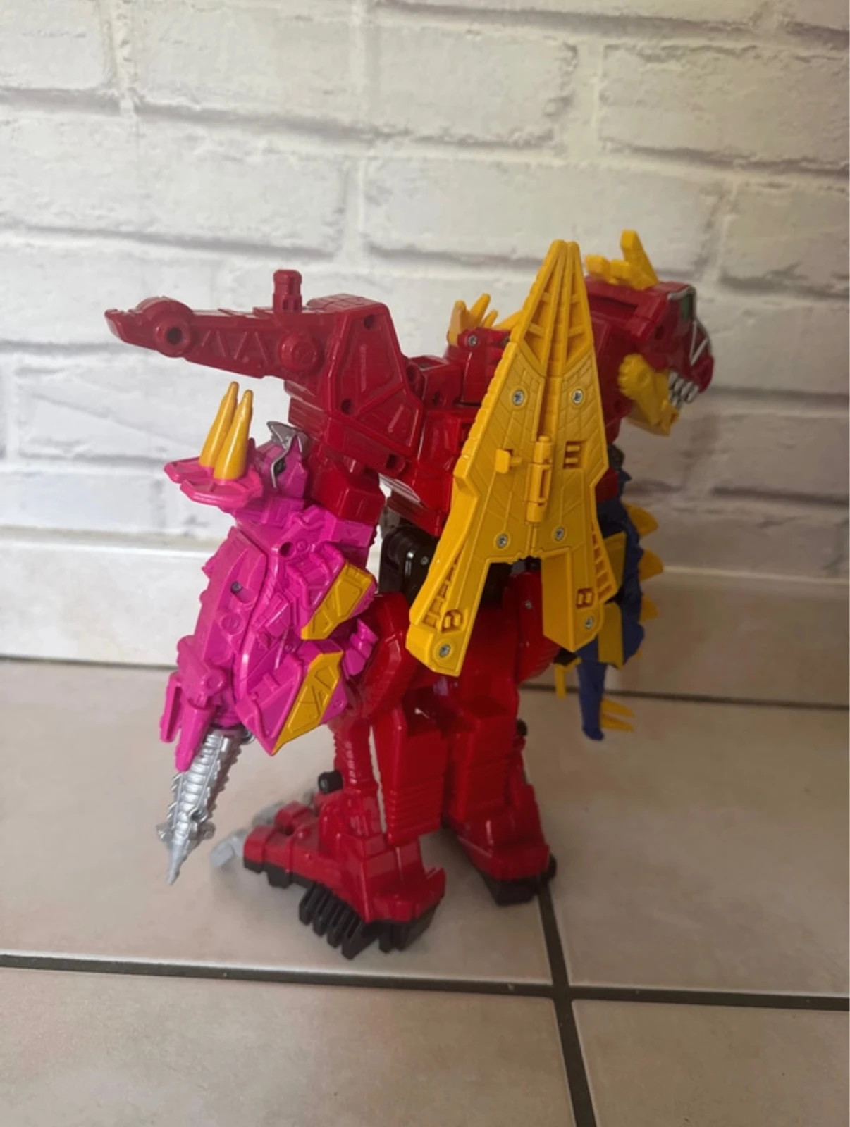 Power Rangers Bandai 2015 Dino Fury Dino Charge DX Megazord – Power Rangers – taille Taille unique 4