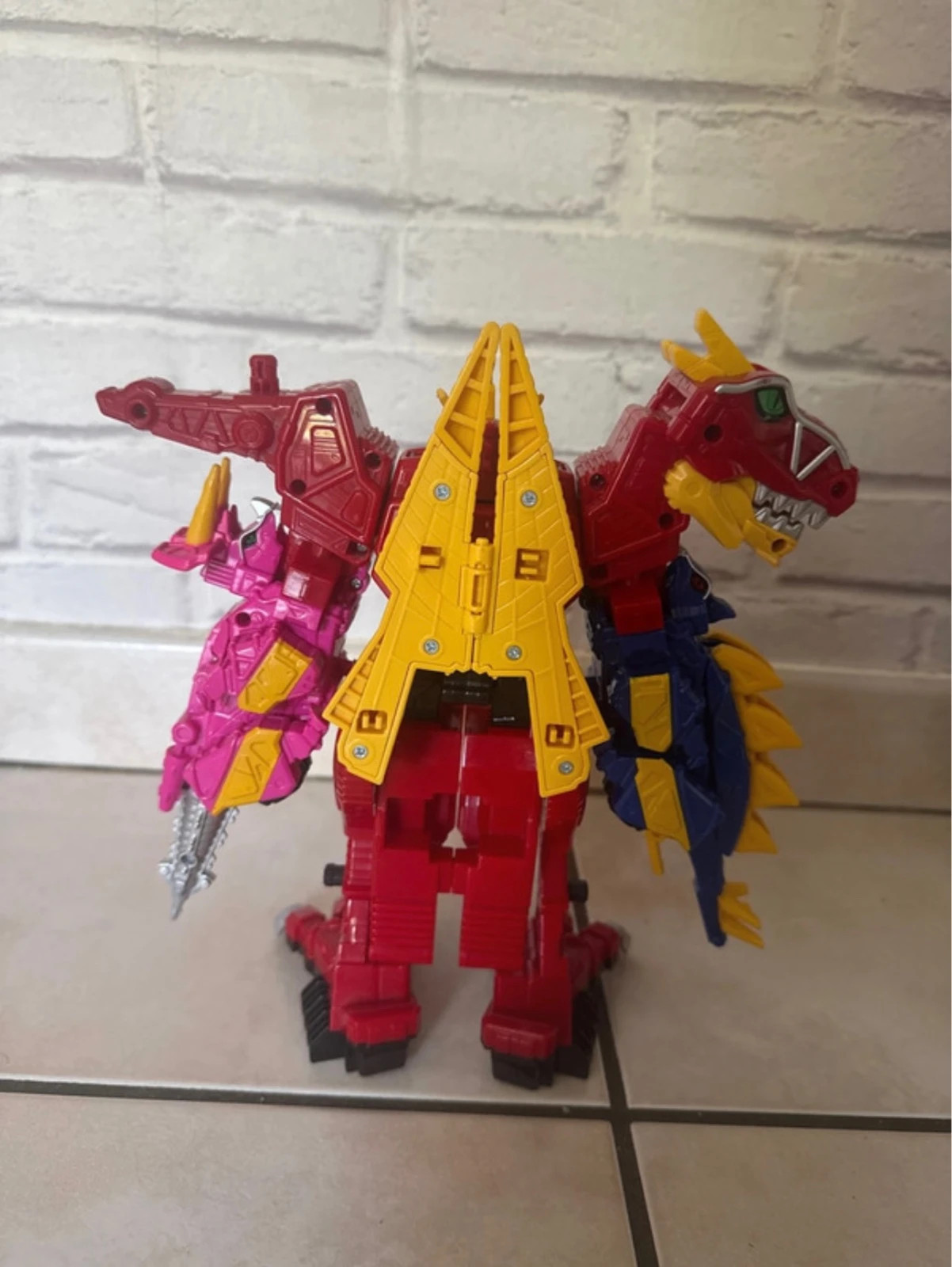 Power Rangers Bandai 2015 Dino Fury Dino Charge DX Megazord – Power Rangers – taille Taille unique 5