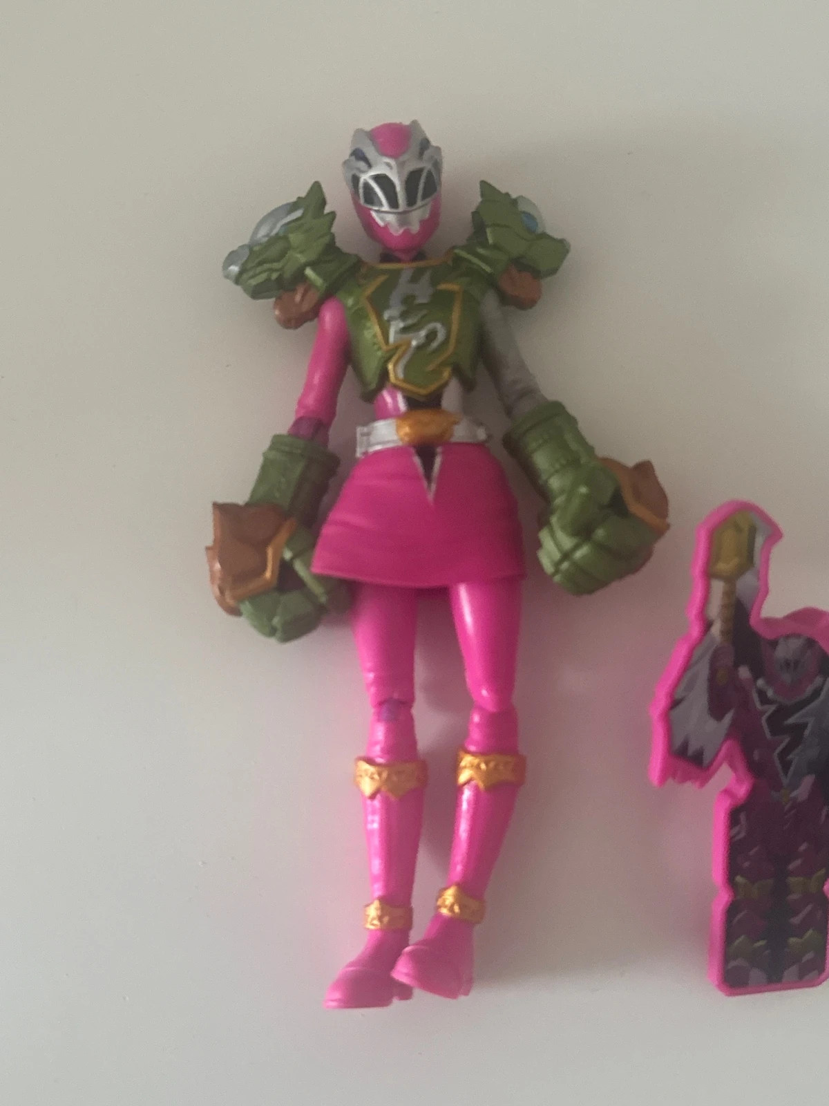 Figurine Power Rangers Dino Fury Rose 15cm – Power Rangers – taille Taille unique 2