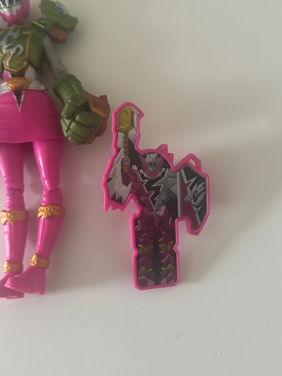Figurine Power Rangers Dino Fury Rose 15cm – Power Rangers – taille Taille unique 3