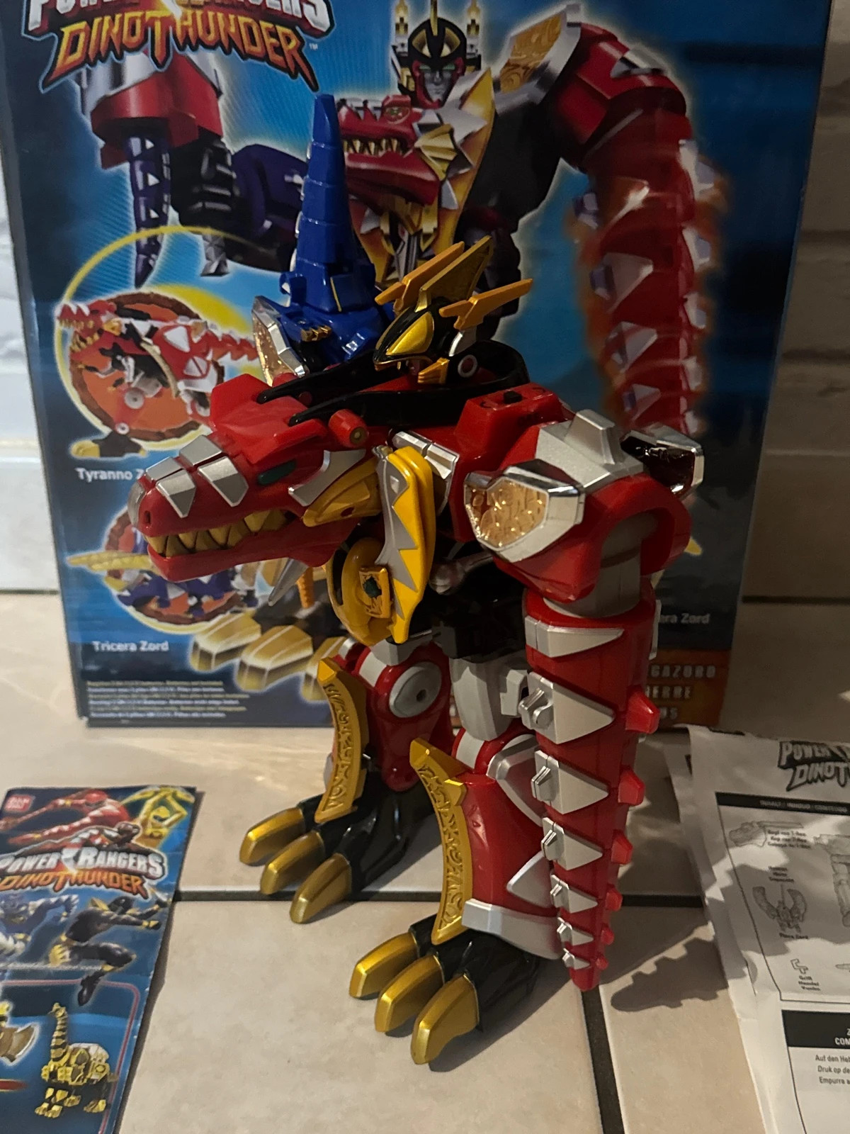 Power Rangers Dino Tonnerre Dino Thunder Abaranger DX Abarenoh Abaren-Oh 26cm – Power Rangers – taille Taille unique 3