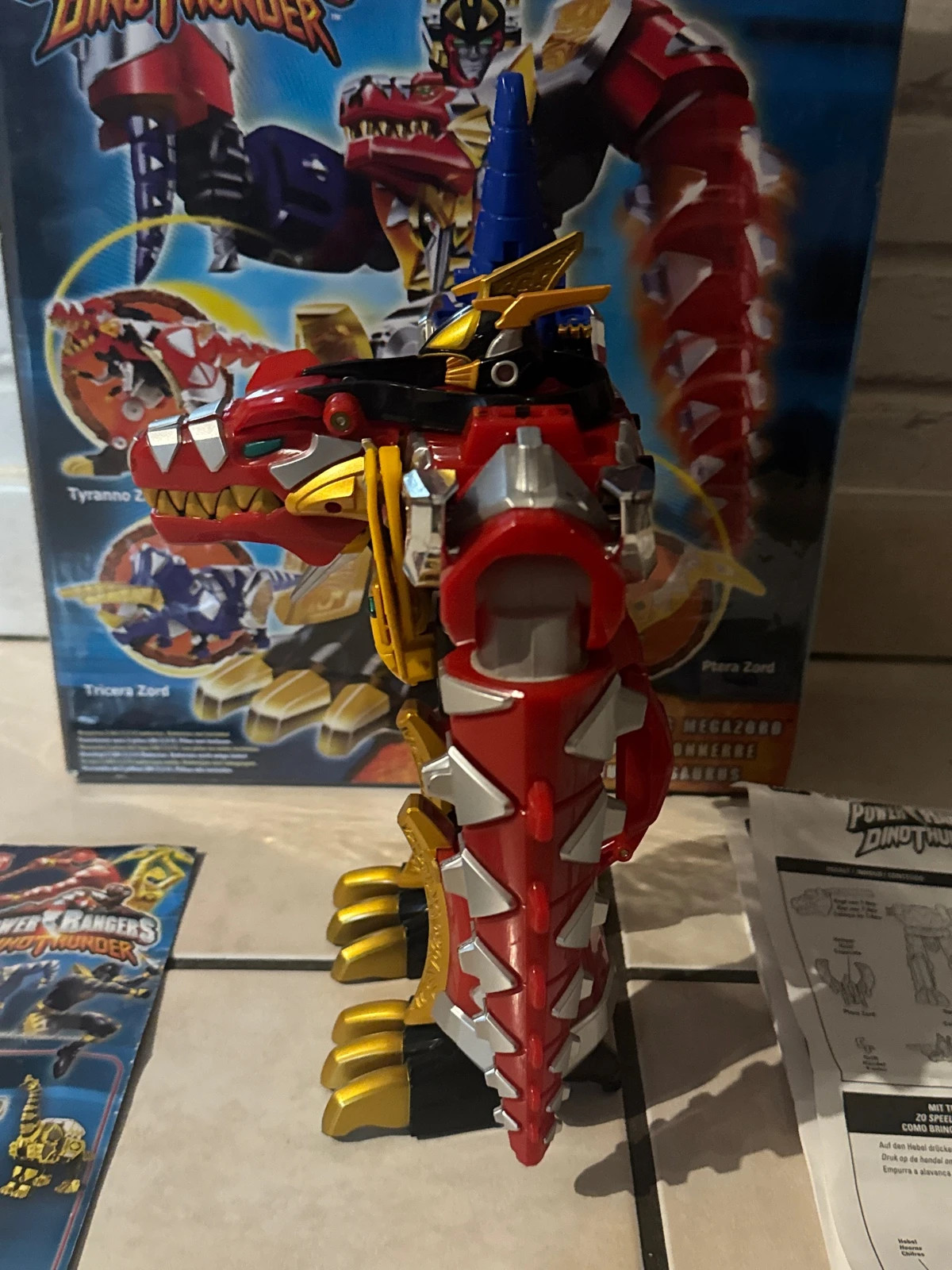 Power Rangers Dino Tonnerre Dino Thunder Abaranger DX Abarenoh Abaren-Oh 26cm – Power Rangers – taille Taille unique 4
