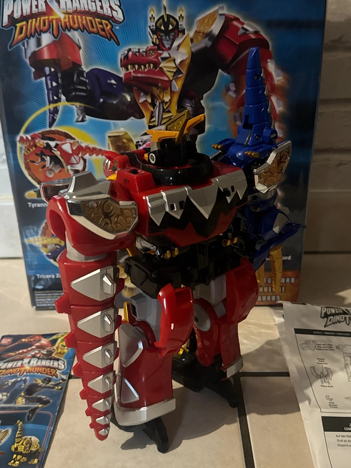 Power Rangers Dino Tonnerre Dino Thunder Abaranger DX Abarenoh Abaren-Oh 26cm – Power Rangers – taille Taille unique 5